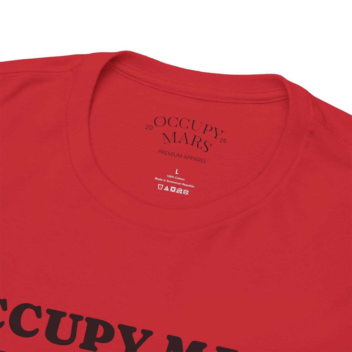 Unisex Heavy Cotton Occupy Mars Apparel Space Adventure Tee - Perfect for Cosmic Dreamers, Casual Everyday Wear, Space Lovers, Gift for Astronomers, [...]