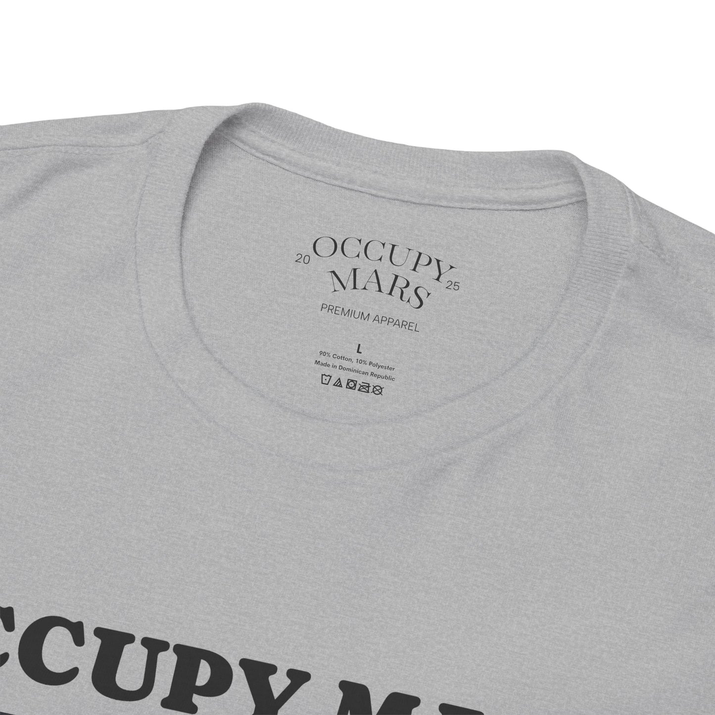 Unisex Heavy Cotton Occupy Mars Apparel Space Adventure Tee - Perfect for Cosmic Dreamers, Casual Everyday Wear, Space Lovers, Gift for Astronomers, [...]