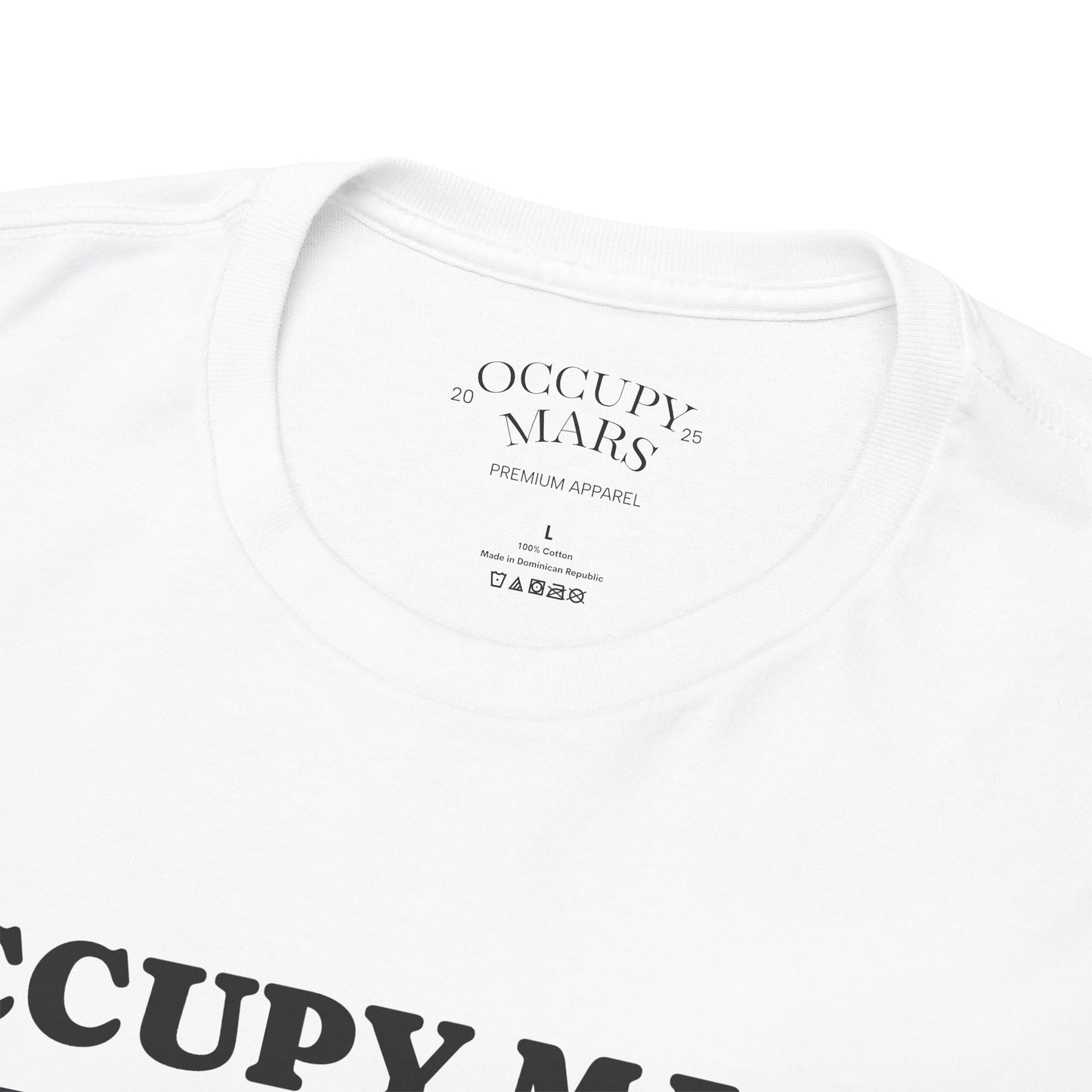 Unisex Heavy Cotton Occupy Mars Apparel Space Adventure Tee - Perfect for Cosmic Dreamers, Casual Everyday Wear, Space Lovers, Gift for Astronomers, [...]